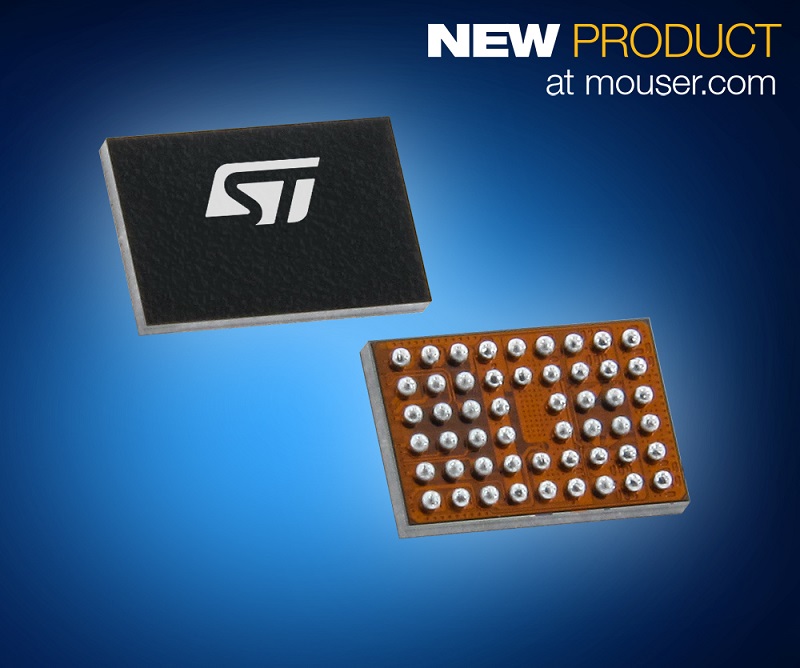 Now at Mouser: STMicroelectronics’s STWLC33 Inductive Power Receiver Delivers 15W Qi and AirFuel Wireless Charging